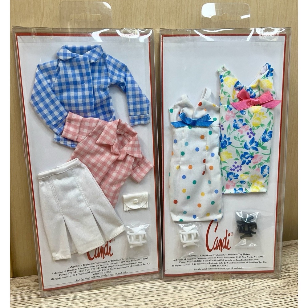 Candi Doll Clothing Hamilton Toy Inc NIP Lot 2